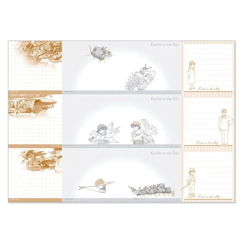 Maison Ghibli Schedule Diaries And Calendars-2023 Calendar Under The Sky - Castle In The Sky