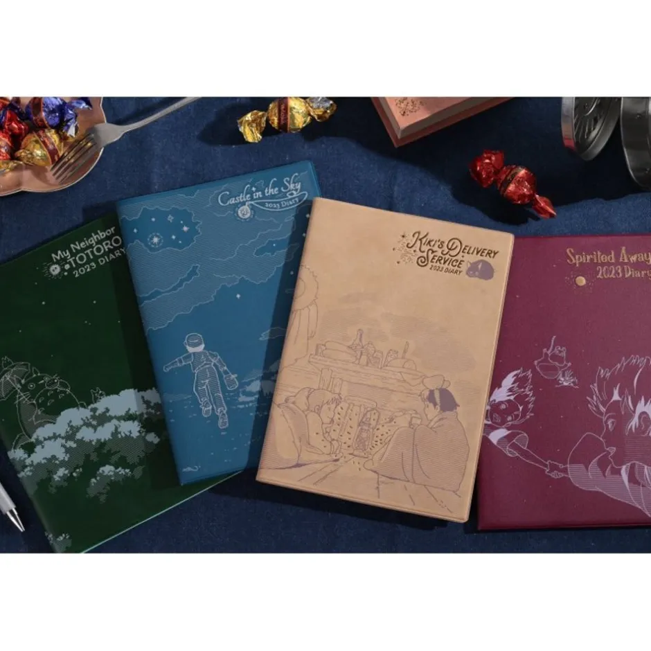 Maison Ghibli Schedule Diaries And Calendars-2023 Calendar Under The Sky - Castle In The Sky