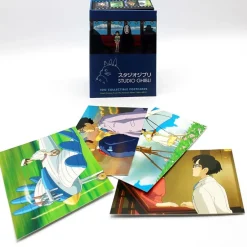 Maison Ghibli Postcards And Letter Papers-100 Collectible Postcards Box - Studio Ghibli
