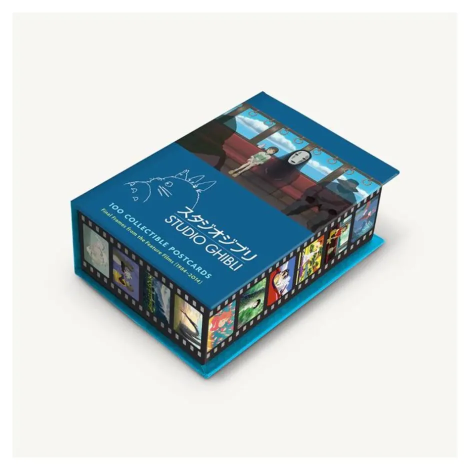 Maison Ghibli Postcards And Letter Papers-100 Collectible Postcards Box - Studio Ghibli