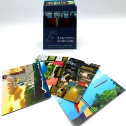 Maison Ghibli Postcards And Letter Papers-100 Collectible Postcards Box - Studio Ghibli