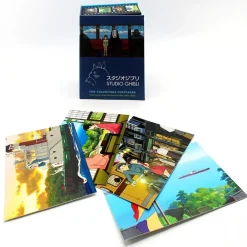 Maison Ghibli Postcards And Letter Papers-100 Collectible Postcards Box - Studio Ghibli