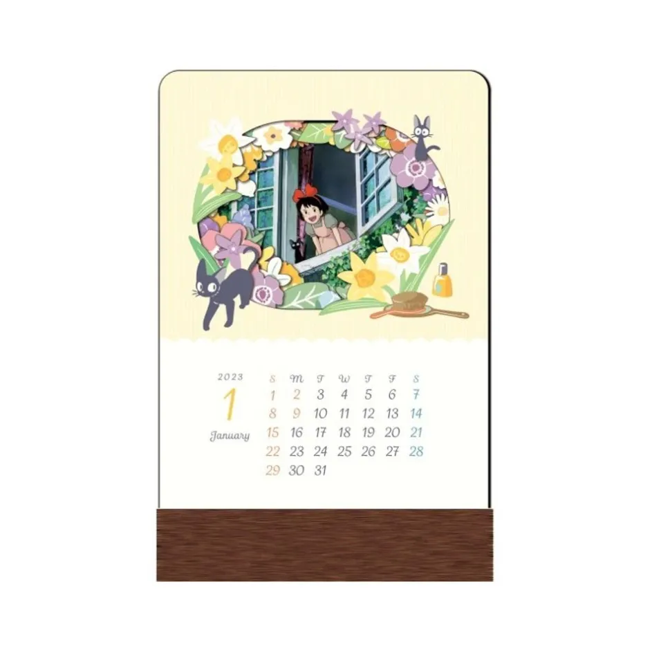 Maison Ghibli Schedule Diaries And Calendars-2023 Kasane Calendar - Kiki'S Delivery Service