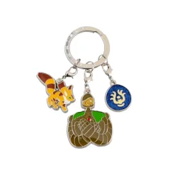 Maison Ghibli Keychains-3 Pieces Key Ring Robot Soldier - Castle In The Sky