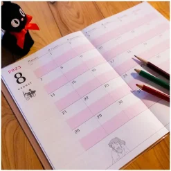 Maison Ghibli Schedule Diaries And Calendars-2023 Schedule Book By The Fire - Kiki'S Delivery Service