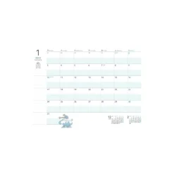 Maison Ghibli Schedule Diaries And Calendars-2022 Schedule Diary Faux Leather Laputa - Castle In The Sky