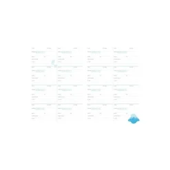 Maison Ghibli Schedule Diaries And Calendars-2022 Schedule Diary Faux Leather Laputa - Castle In The Sky