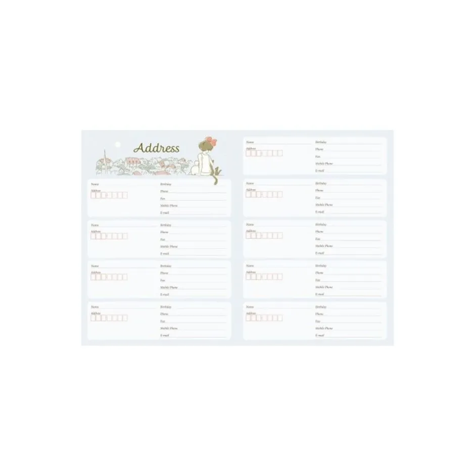 Maison Ghibli Schedule Diaries And Calendars-2022 Schedule Diary Jiji'S Pawn - Kiki'S Delivery Service
