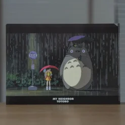 Maison Ghibli Storage-A4 Size Clear Folder A Fateful Encounter - My Neighbour Totoro
