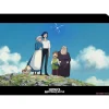 Maison Ghibli Storage-A4 Size Clear Folder All Together - Howl'S Moving Castle