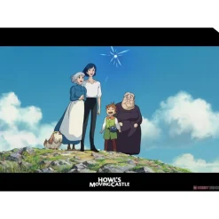Maison Ghibli Storage-A4 Size Clear Folder All Together - Howl'S Moving Castle