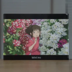 Maison Ghibli Storage-A4 Size Clear Folder Among The Flower - Sprited Away