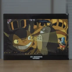 Maison Ghibli Storage-A4 Size Clear Folder Catbus Arrival - My Neighbour Totoro