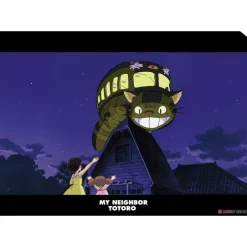 Maison Ghibli Storage-A4 Size Clear Folder Catbus On The Roof - My Neighcor Tortoro
