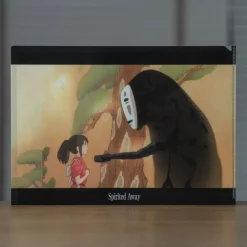 Maison Ghibli Storage-A4 Size Clear Folder Chihiro And No-Face - Sprited Away