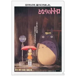 Maison Ghibli Storage-A4 Size Clear Folder Movie Poster - My Neighbor Totoro