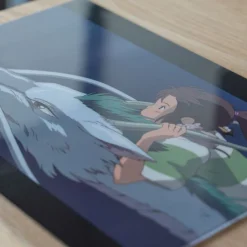 Maison Ghibli Storage-A4 Size Clear Folder Riding On Haku Dragon - Sprited Away