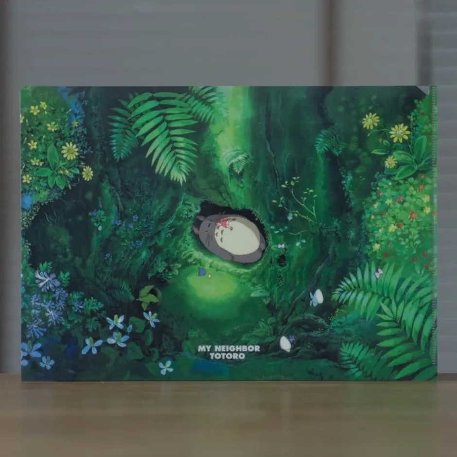 Maison Ghibli Storage-A4 Size Clear Folder Totoro'S Bed - My Neighbour Totoro