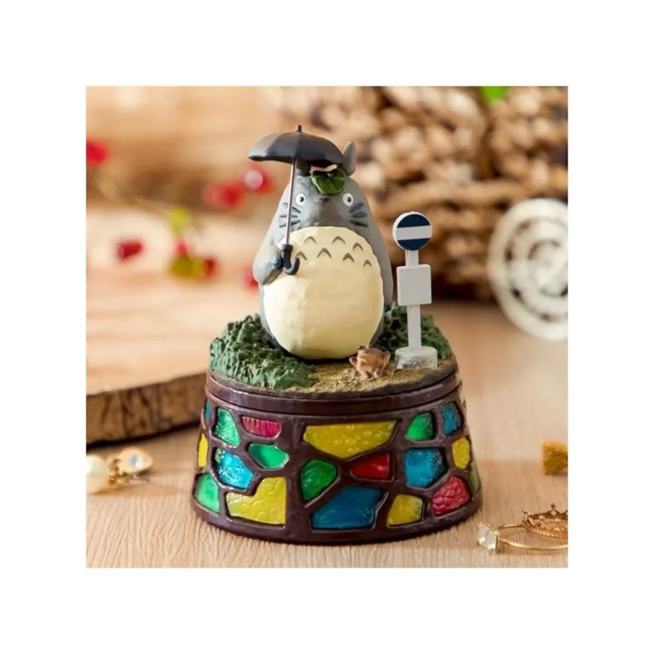 Maison Ghibli Jewellery Boxes-Accessory Box Totoro And The Bus Stop - My Neighbour Totoro