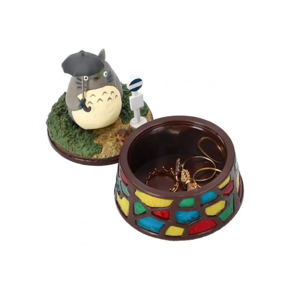 Maison Ghibli Jewellery Boxes-Accessory Box Totoro And The Bus Stop - My Neighbour Totoro