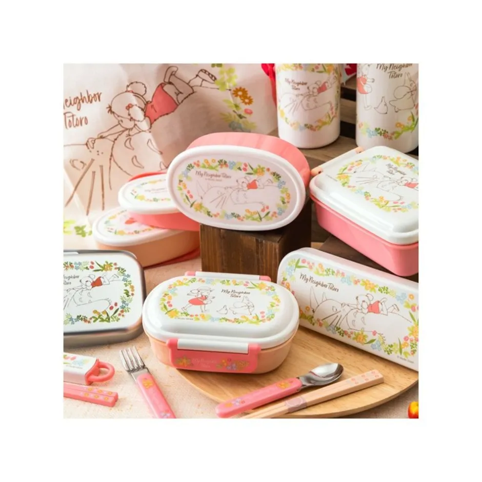 Maison Ghibli Kitchenware-Aluminum Bento Mei & Totoro - My Neighbor Totoro
