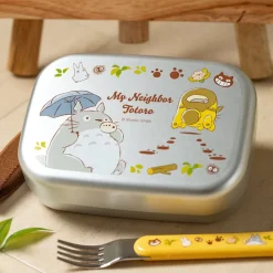 Maison Ghibli Kitchenware-Aluminum Bento Totoro & Catbus - My Neighbor Totoro