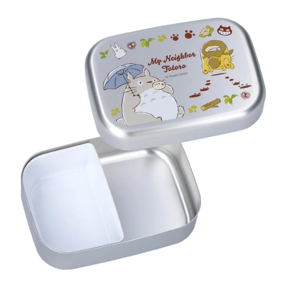 Maison Ghibli Kitchenware-Aluminum Bento Totoro & Catbus - My Neighbor Totoro