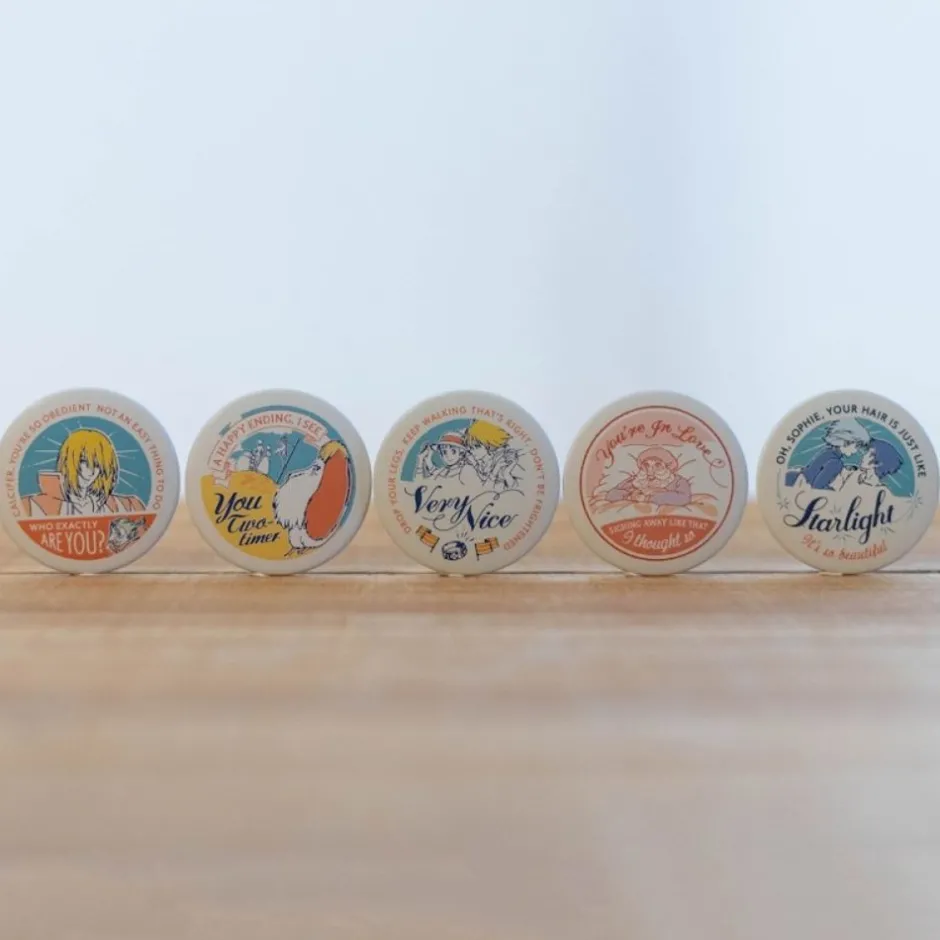 Maison Ghibli Badges-Badge Collection 10 Pcs - Howl'S Moving Castle