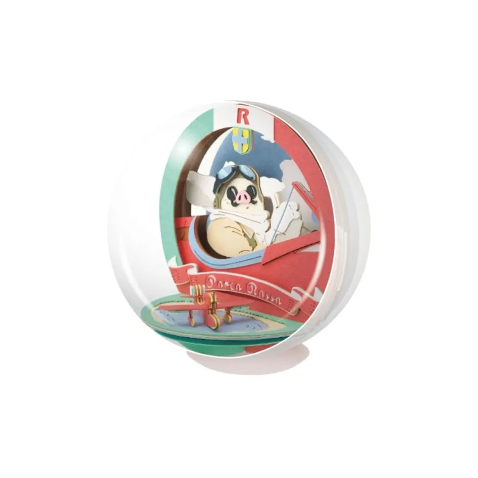 Maison Ghibli Arts And Crafts-Ball Paper Theater Marco - Porco Rosso