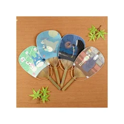 Maison Ghibli Accessories-Bamboo Fan Flying Totoro - My Neighbor Totoro