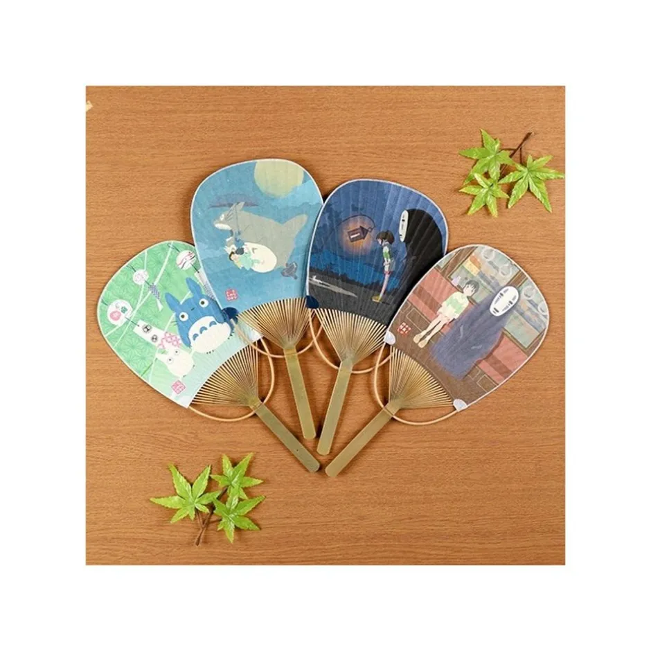 Maison Ghibli Accessories-Bamboo Fan Wind Chimes - My Neighbor Totoro