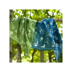 Maison Ghibli Outfits-Bandana Blue Living Together - Princess Mononoke