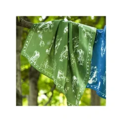 Maison Ghibli Outfits-Bandana Green Living Together - Princess Mononoke
