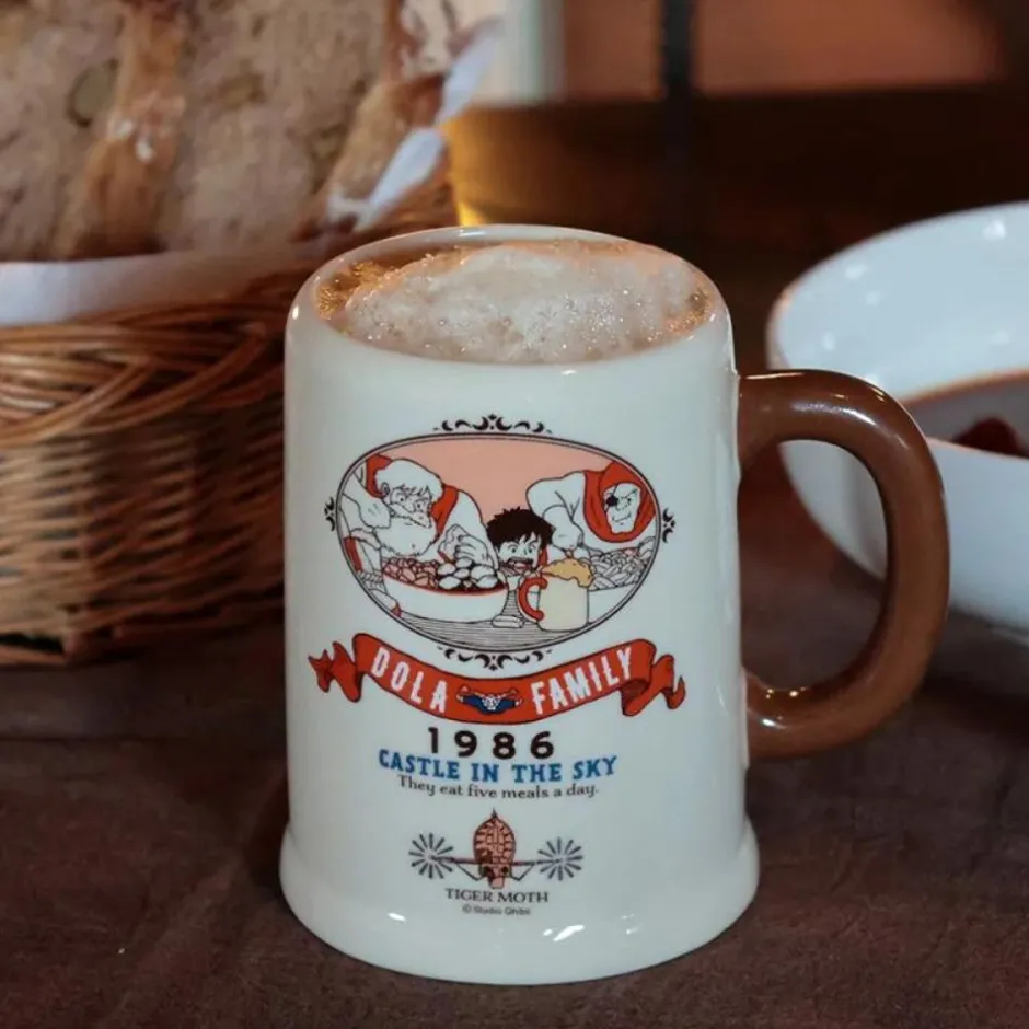 Maison Ghibli Kitchenware-Beer Mug Dola'S Family - Castle In The Sky