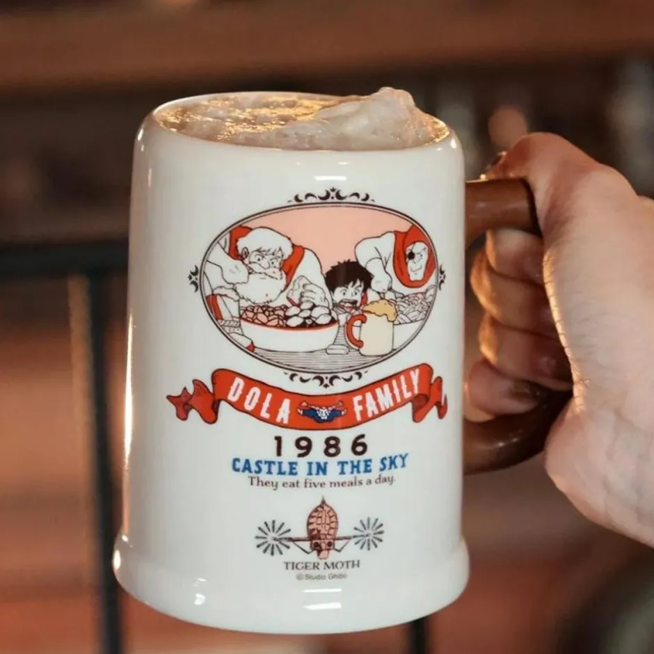 Maison Ghibli Kitchenware-Beer Mug Dola'S Family - Castle In The Sky