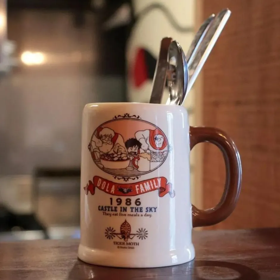 Maison Ghibli Kitchenware-Beer Mug Dola'S Family - Castle In The Sky