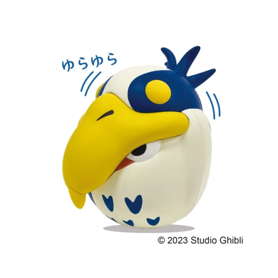 Maison Ghibli Toys-Big Roly-Poly Figurine Heron - The Boy And The Heron