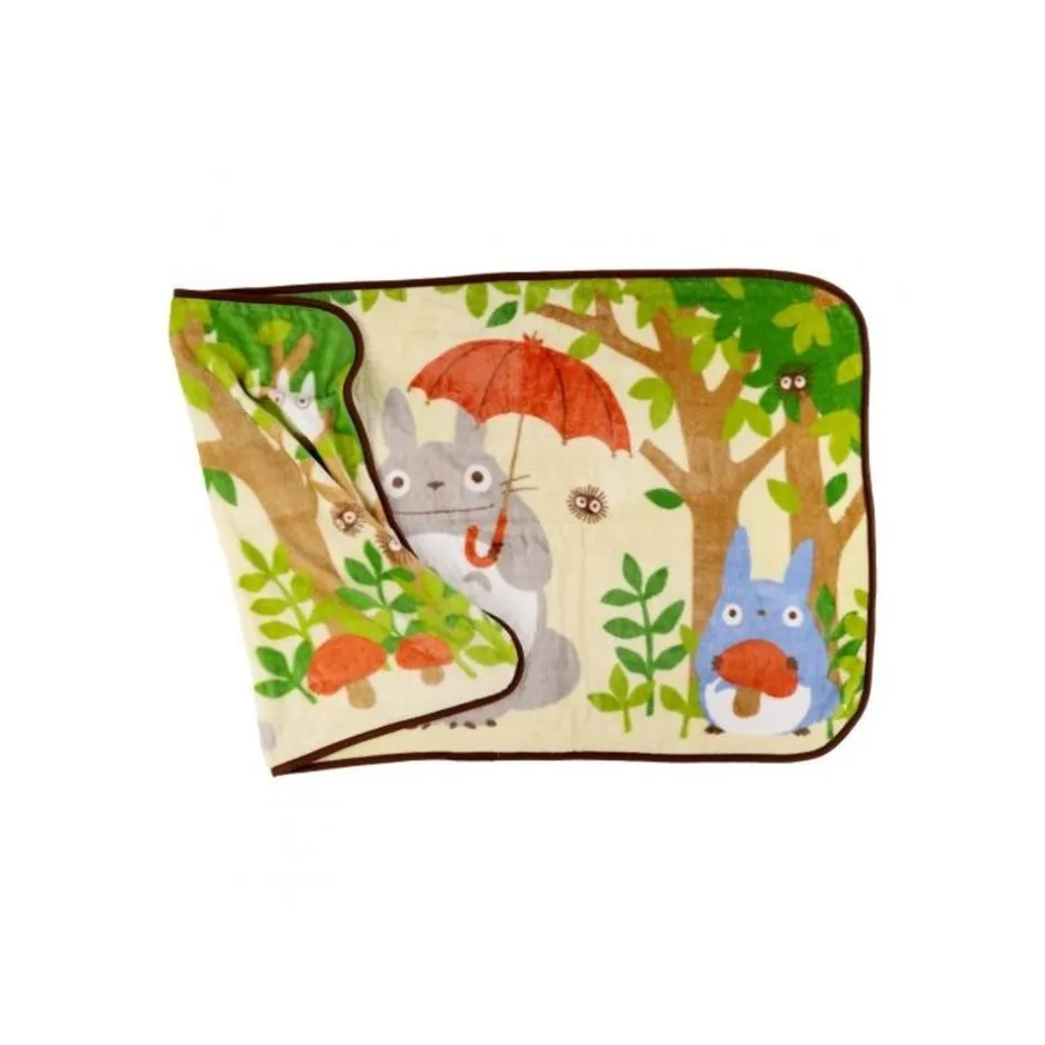 Maison Ghibli Household Linen-Blanket Totoro Bus Stop 80X150 Cm - My Neighbor Totoro