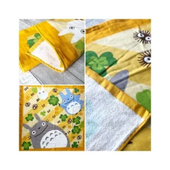 Maison Ghibli Household Linen-Blanket Totoro Clover 90X90 Cm - My Neighbor Totoro