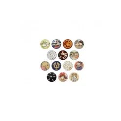 Maison Ghibli Badges-Blind Box 1 Blue Badge - Studio Ghibli