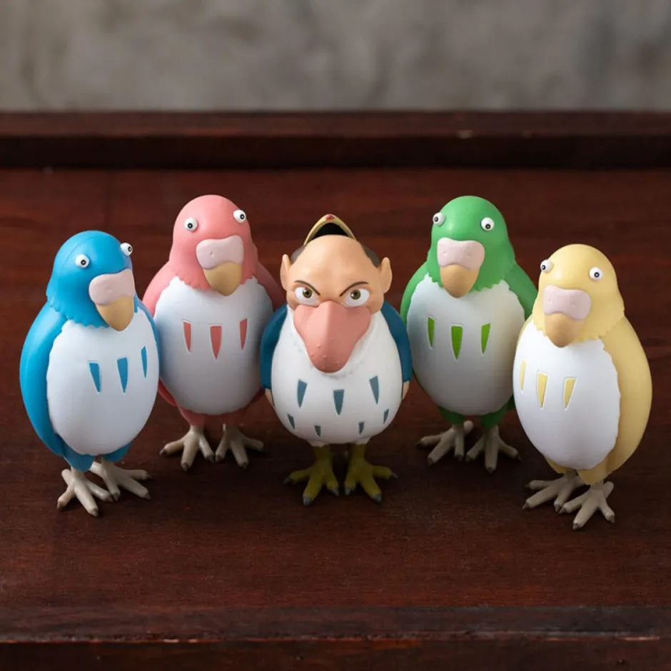 Maison Ghibli Toys-Bobble Head Figurine Blue Parakeet - The Boy And The Heron