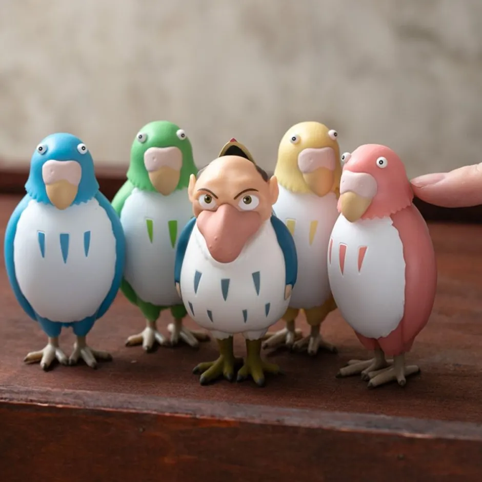 Maison Ghibli Toys-Bobble Head Figurine Heron - The Boy And The Heron