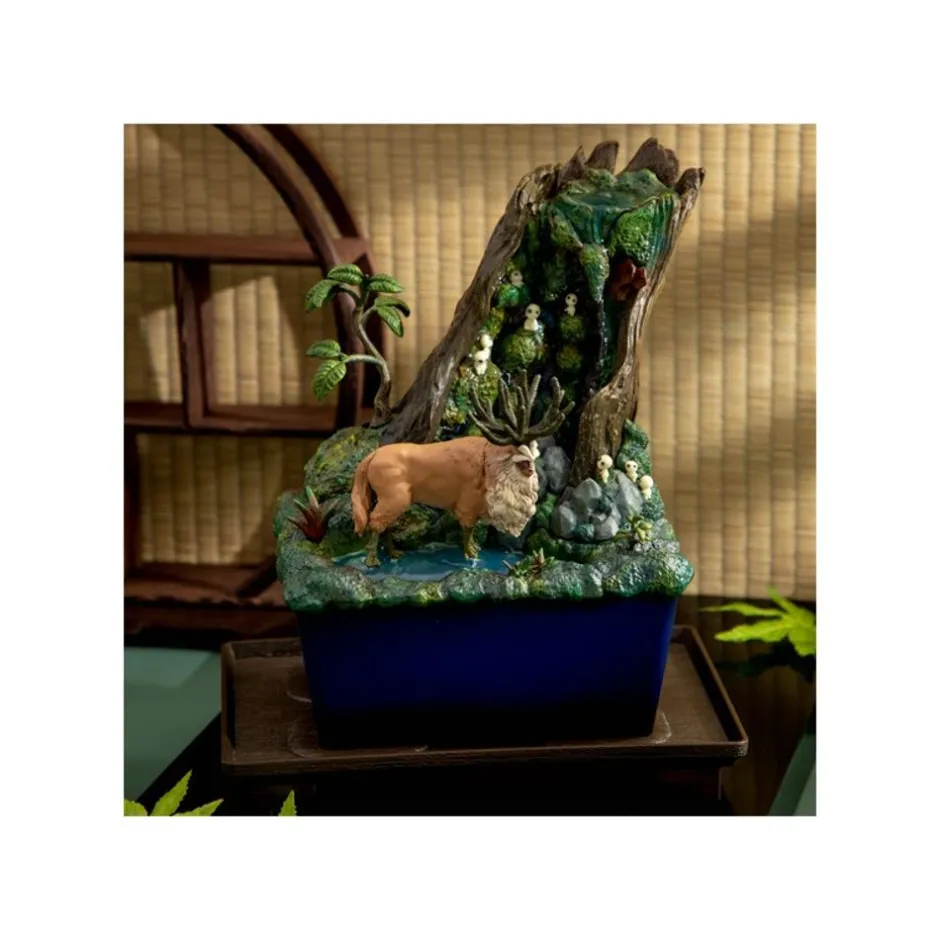 Maison Ghibli Decoration-Bonsai Water Garden Mysterious Forest - Princess Mononoke