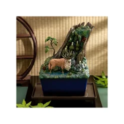 Maison Ghibli Decoration-Bonsai Water Garden Mysterious Forest - Princess Mononoke