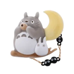 Maison Ghibli Pins-Brooch Totoro Ocarina Under The Moon - My Neighbor Totoro
