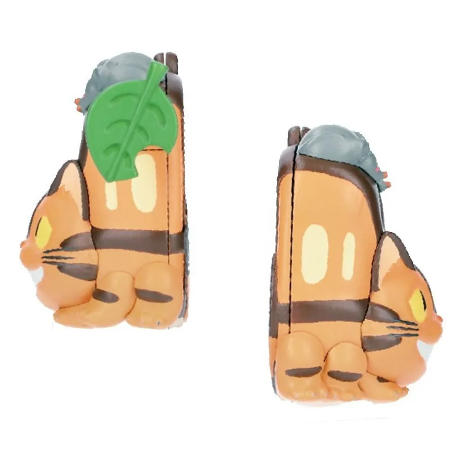 Maison Ghibli Keychains-Catbus Destination Kurukuru Keyring - My Neighbour Totoro