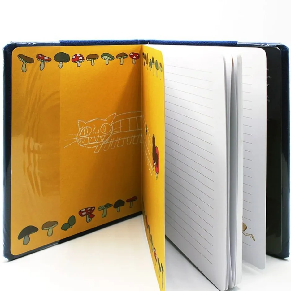 Maison Ghibli Notebooks And Notepads-Catbus Plush Journal - My Neighbor Totoro
