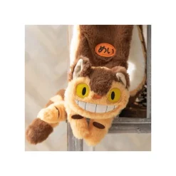 Maison Ghibli Outfits-Catbus Plush Scarf - My Neighbor Totoro