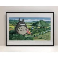 Maison Ghibli Cel Art - Studio Ghibli-Cel Art Totoro On A Summer Day - Studio Ghibli