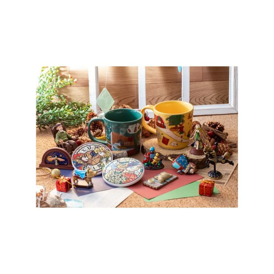Maison Ghibli Kitchenware-Ceramic Coaster Baron & Louise - Whisper Of The Heart